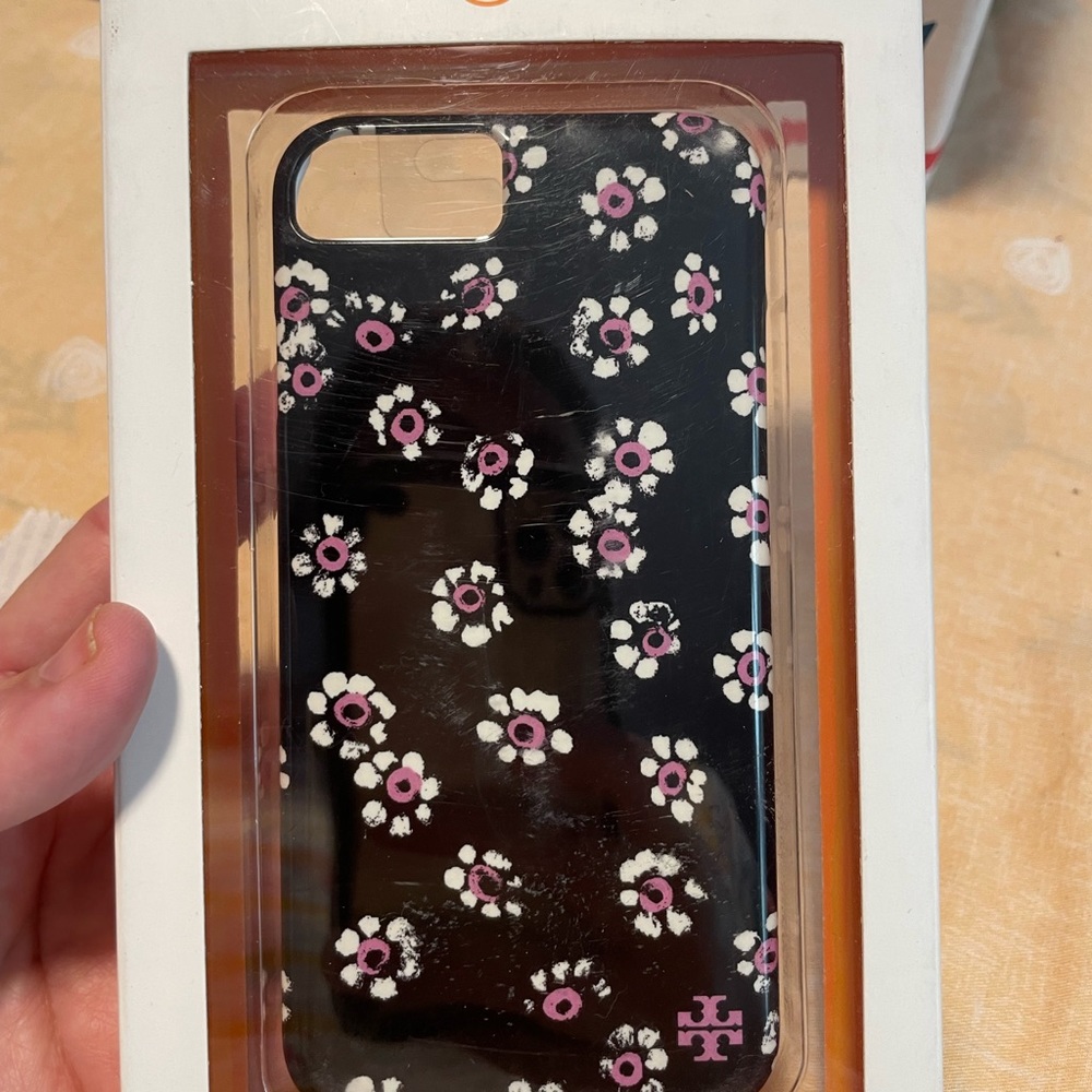 Tory Burch iphone 7 printed hardshell case